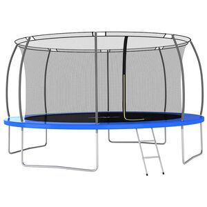 vidaXL Trampoliinisarja py&ouml;re&auml; 460x80 cm 150 kg
