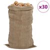 vidaXL Juuttis&auml;kit 30 kpl 65x135 cm 100% Juutti 340 gsm