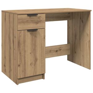 vidaXL Ty&ouml;p&ouml;yt&auml; k&auml;sity&ouml;l&auml;inen tammi 100x50x75 cm tekninen puu