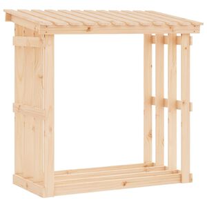 vidaXL Polttopuuteline 108x64,5x109 cm t&auml;ysi m&auml;nty