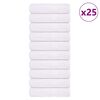 vidaXL Suihkupyyhkeet FROGN 25 kpl Valkoinen 70x140 cm 360 gsm