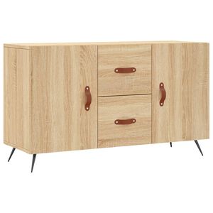 vidaXL Senkki Sonoma-tammi 100x36x60 cm tekninen puu