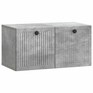 vidaXL Sein&auml;lle asennettava TV-kaappi Betoninharmaa 59,5 x 31 x 30 cm