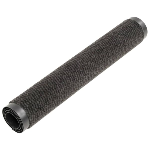 vidaXL Kuramatot 2 kpl suorakulmainen nukkapinta 40x60 cm musta