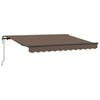 vidaXL Vetoutuva markiisi Taupe 2,5 x 2 m kangas