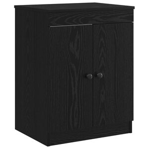 vidaXL Kylpyhuonekaappi Musta 54 x 41 x 70 cm Tekninen puu