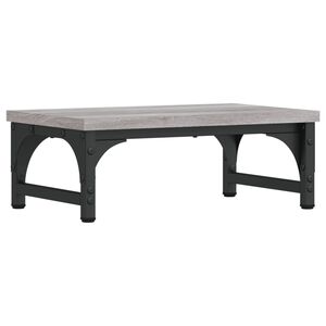 vidaXL N&auml;ytt&ouml;teline harmaa Sonoma 37x23x14 cm tekninen puu