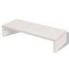 vidaXL N&auml;ytt&ouml;koroke lastulevy 60x23,5x12 cm Valkoinen