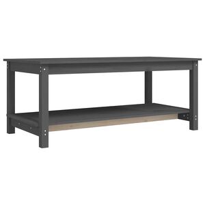 vidaXL Sohvap&ouml;yt&auml; harmaa 110x55x45 cm t&auml;ysi m&auml;nty