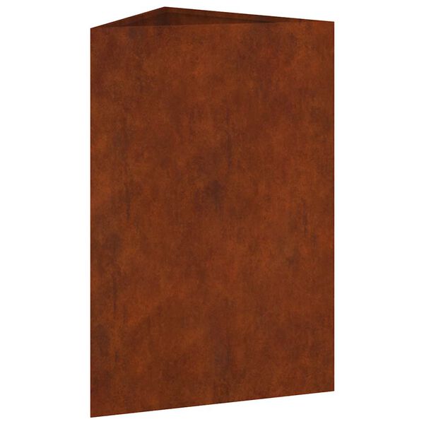 vidaXL Puutarhakukkalaatikko 50x43x75 cm Corten ter&auml;s