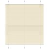 vidaXL laskostettu Blind Cream 115x150 cm Kankaan leveys 114,4 cm