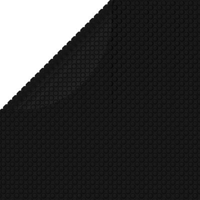 vidaXL Uima-altaan suoja musta 417 cm PE