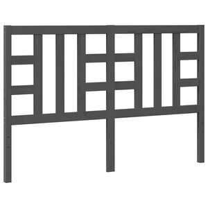 vidaXL S&auml;ngynp&auml;&auml;ty harmaa 146x4x100 cm t&auml;ysi m&auml;nty