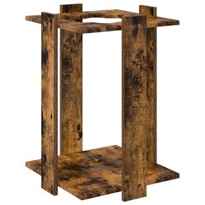 vidaXL Biljardikeppiteline Tekninen puu 42 x 43 x 60 cm Savutammi