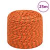 vidaXL Venek&ouml;ysi oranssi 6 mm 25 m polypropeeni