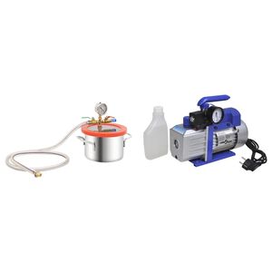 vidaXL Tyhji&ouml;kammio 1-vaiheisella pumpulla 3,7 l