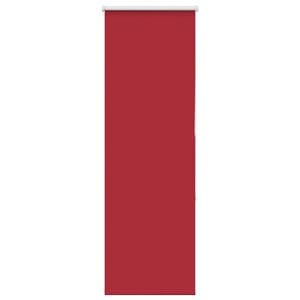 vidaXL Rullaverho piment&auml;v&auml; punainen 50x175 cm kangas leveys 45,7 cm polyesteri