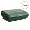 vidaXL Pressu vihre&auml; 1,5x6 m 650 g/m&sup2;
