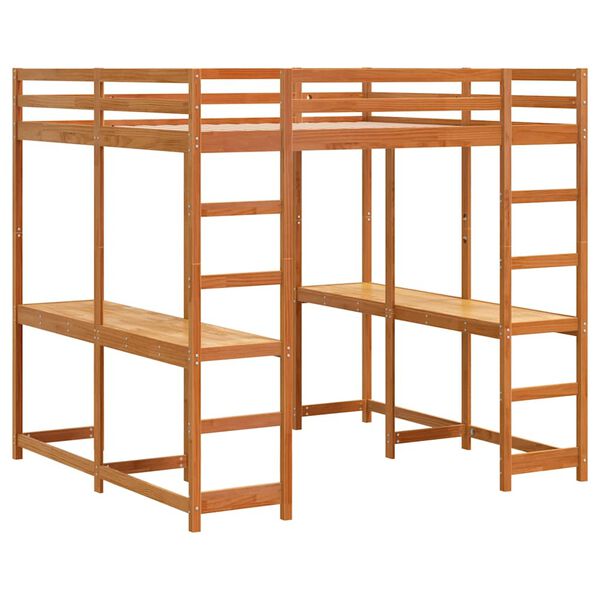 vidaXL Parvis&auml;nky ty&ouml;p&ouml;yt&auml; ja tikkaat vahanrusk 200x200 cm t&auml;ysi m&auml;nty