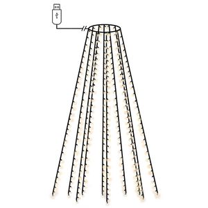Joulukuusen valoverkko 150 LEDi&auml; 150 cm