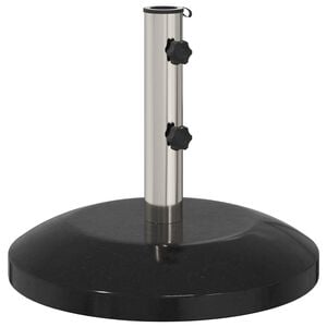 vidaXL Parasolipohja 40-50 mm pylv&auml;&auml;lle 26.75 kg Musta