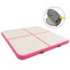 vidaXL T&auml;ytett&auml;v&auml; voimistelumatto pumpulla 200x200x20 cm PVC pinkki