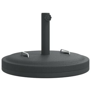 vidaXL Aurinkovarjon jalusta kahvoilla &Oslash;38/48 mm tangolle 25 kg py&ouml;re&auml;