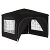 vidaXL Pop-up Juhlateltta 290 x 290 x 245 cm Musta