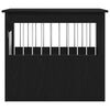 vidaXL Koiranh&auml;kki, musta tammi, 55x75x65 cm, keinopuu