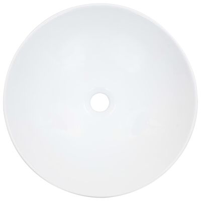 vidaXL Pesuallas 41x12,5 cm keraaminen valkoinen