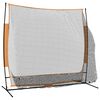 vidaXL Golf harjoitusverkko musta ja oranssi 215x107x216 cm polyesteri