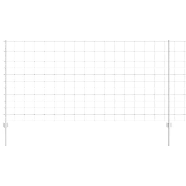 vidaXL Aita ja Tuki Hopea 1,2 x 50 m Ter&auml;s