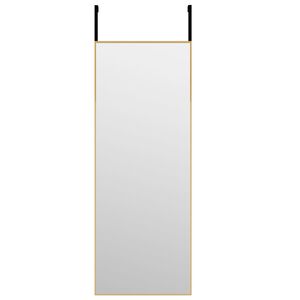 vidaXL Ovipeili kulta 30x80 cm lasi ja alumiini