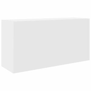 vidaXL Kylpyhuoneen sein&auml;kaappi valkoinen 80x25x40 cm tekninen puu