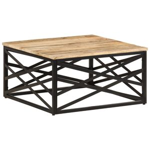 vidaXL Sohvap&ouml;yt&auml; 68x68x35 cm t&auml;ysi mangopuu