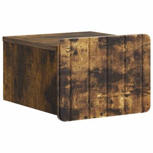 vidaXL Sein&auml;lle Kiinnitett&auml;v&auml; Y&ouml;p&ouml;yt&auml; Savutammi 33 x 34,5 x 24 cm