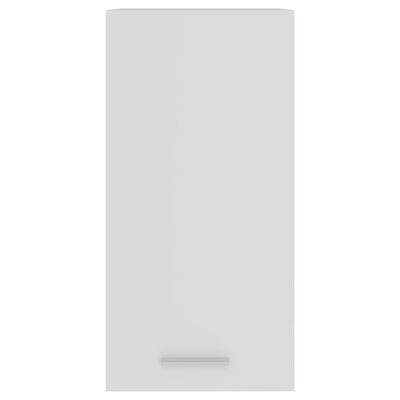 vidaXL Seinäkaappi valkoinen 29,5x31x60 cm lastulevy