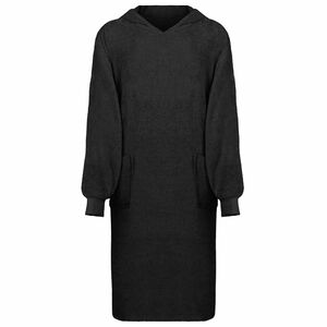 vidaXL Viltti-huppari KINN Musta XL Puuvilla