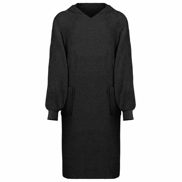 vidaXL Viltti-huppari KINN Musta XL Puuvilla