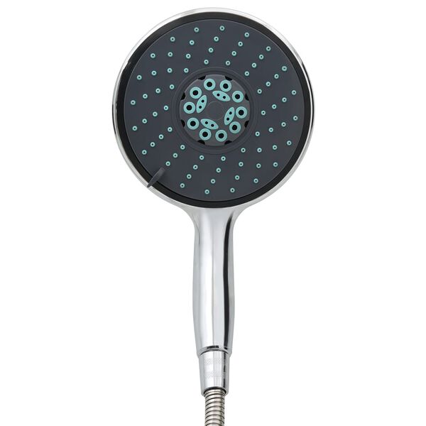 vidaXL Monikäyttöinen käsisuihkunpää 1,5 m letkulla kromi