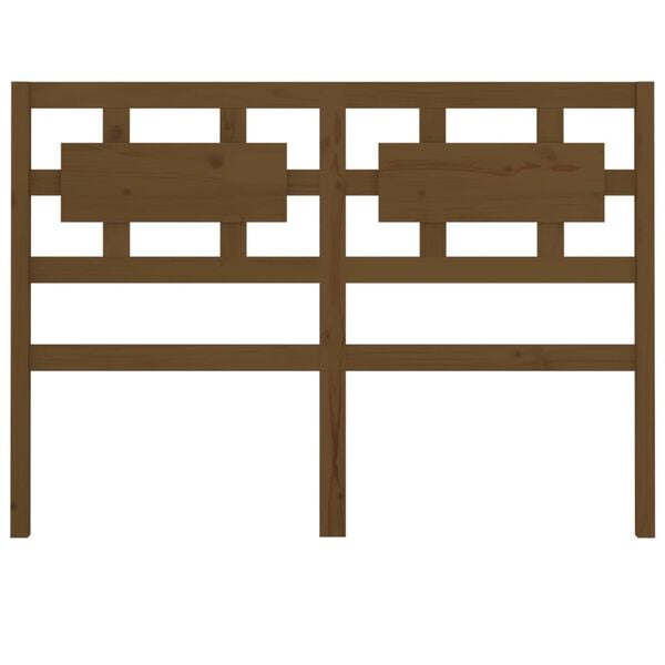 vidaXL S&auml;ngynp&auml;&auml;ty hunajanruskea 165,5x4x100 cm t&auml;ysi m&auml;nty