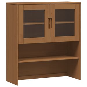 vidaXL H&auml;kkis MOLDE Karamelli 90 x 35 x 100 cm T&auml;ysi m&auml;nty