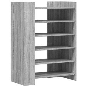 vidaXL Kenk&auml;kaappi harmaa Sonoma 74,5x37,5x100 cm tekninen puu