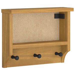 vidaXL Sein&auml;naulakko SANDNES 45x12x35 cm t&auml;ysi m&auml;nty