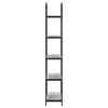 vidaXL Kirjahylly Harmaa Sonoma 80 x 30 x 183 cm Tekninen puu