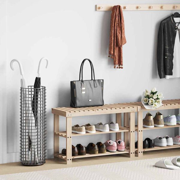 vidaXL 2-in-1 Kenk&auml;teline penkill&auml; t&auml;ysi kuusi