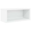 vidaXL CD-s&auml;ilytyshylly valkoinen 40 x 17 x 17 cm Tekninen puu
