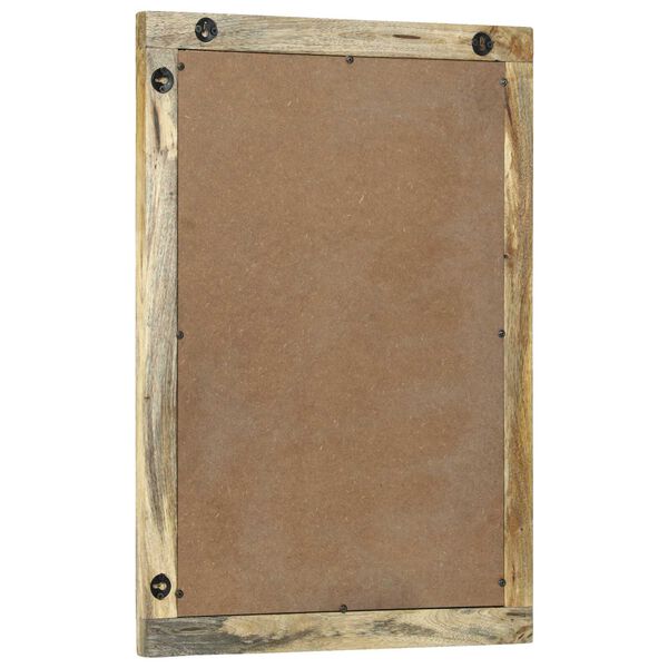 vidaXL Kylpyhuoneen peili peilillä Ruskea 70 x 50 x 2,5 cm