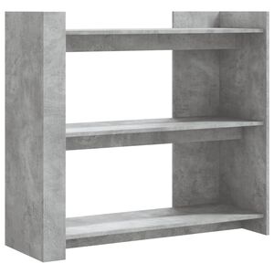 vidaXL Konsolip&ouml;yt&auml; betoninharmaa 100x35x90 cm lastulevy