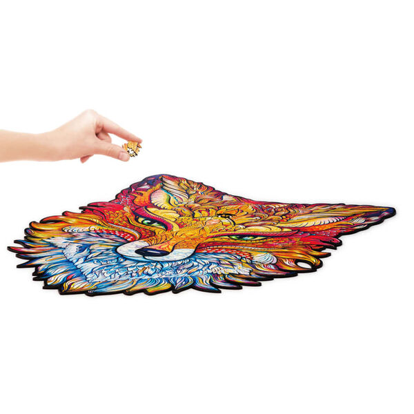 UNIDRAGON Puupalapeli 700 palaa Fiery Fox Royal Size 41x60 cm